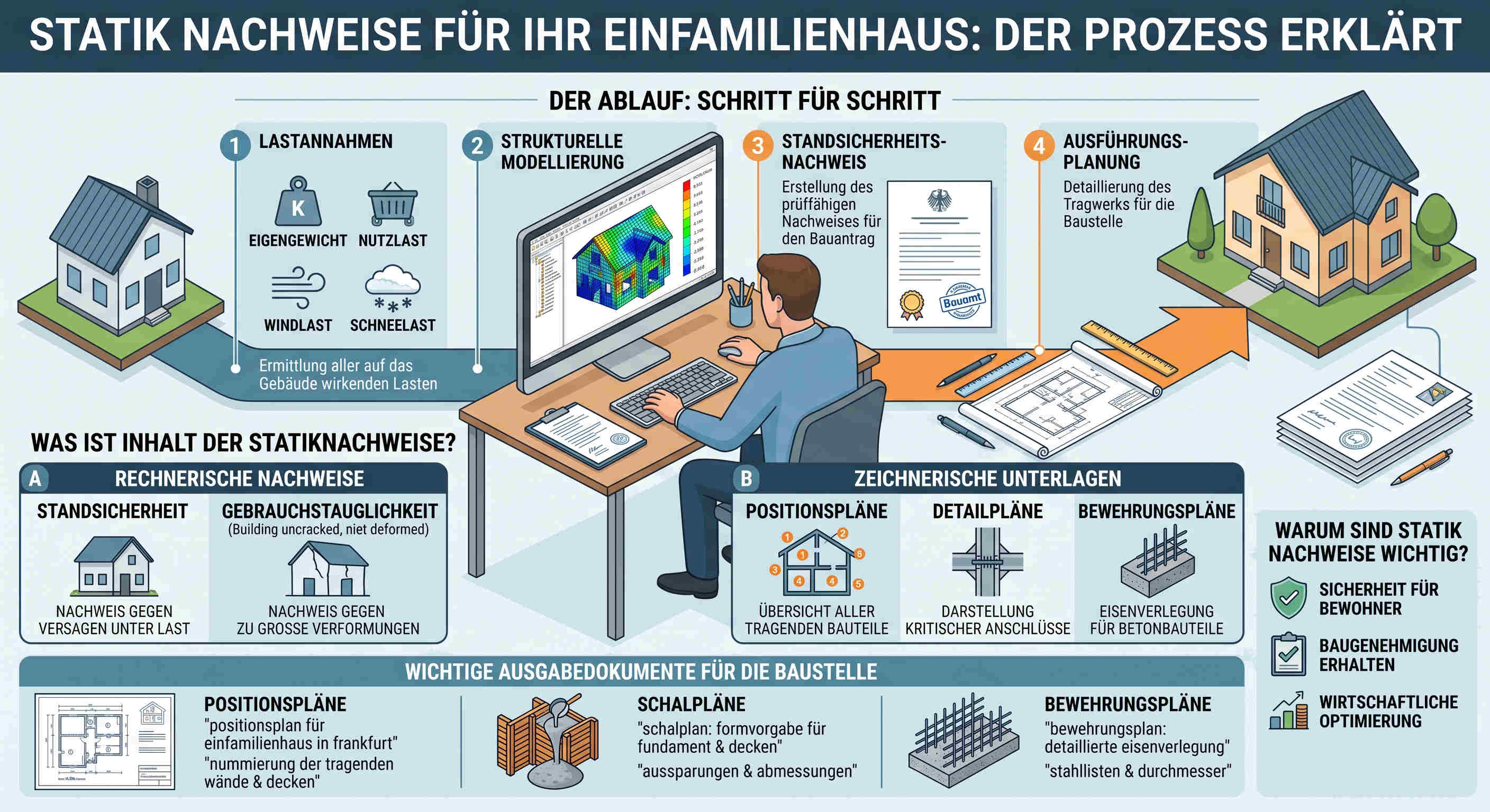 Bautechnische Nachweise und Tragwerksplanung